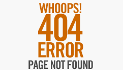 Error 404 Page Not Found